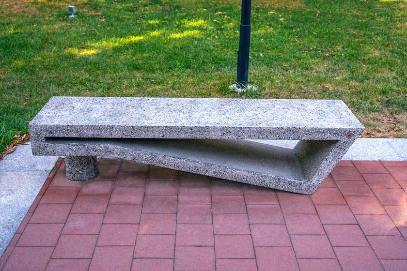 ENCHO ENCHEV - ETE Бетонная скамейка без спинки  119  - Вид №1