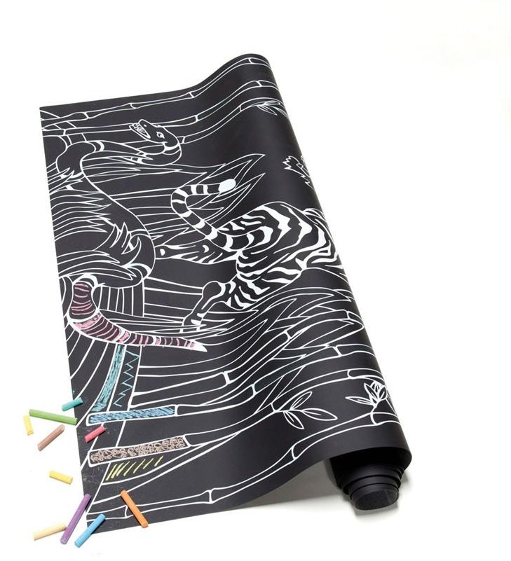 Groovy Magnets Магнитные виниловые обои Chalkboard Kmb-ju-mo-wh - Вид №2