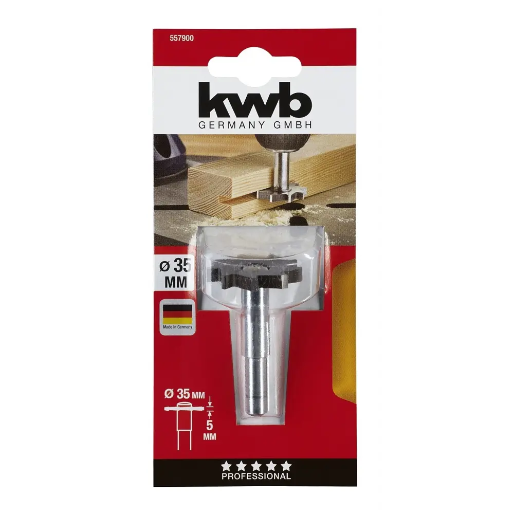 Фреза по дереву 5579-00, пазовая дисковая, 5x35 мм KWB STLM-2212086 - Вид №3