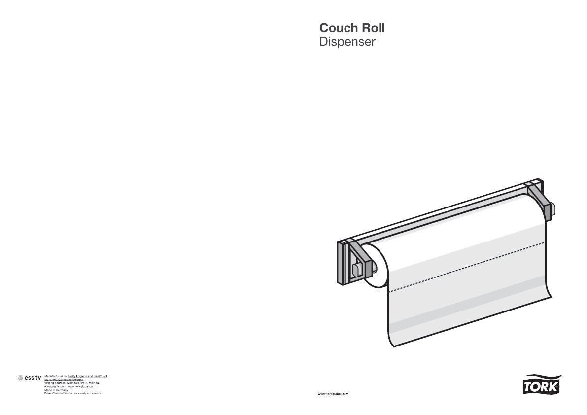 12918438 Диспенсер для медицинских основ в рулоне Tork  - Вид №2