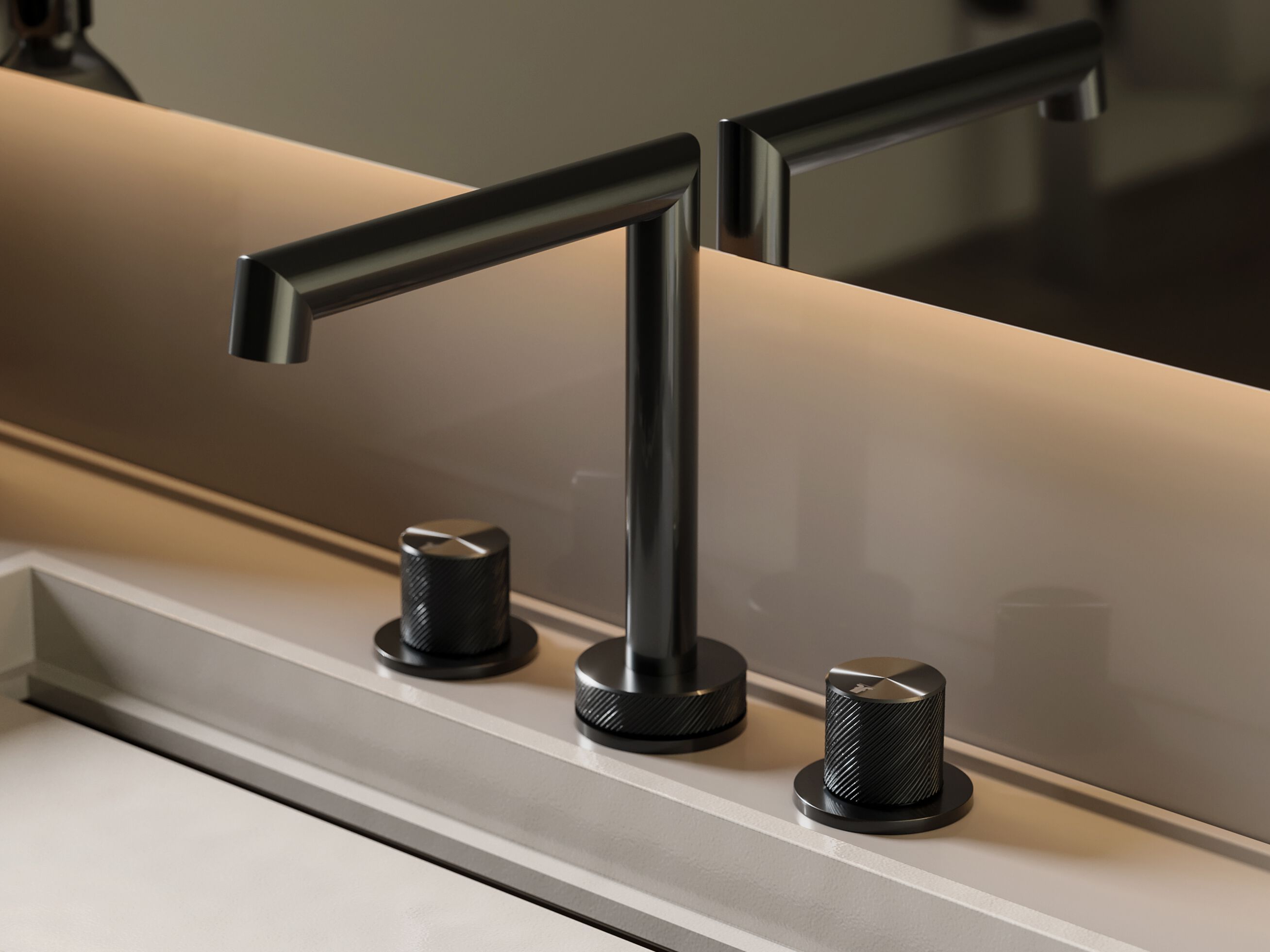 Смеситель для раковины из нержавеющей стали Fontealta ARCH-00053026 - Вид №1