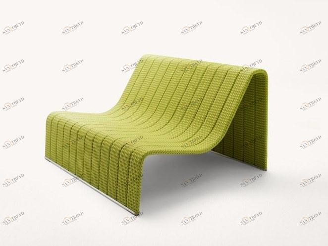 Paola Lenti Двойное модульное садовое кресло Frame sun-id-1493651