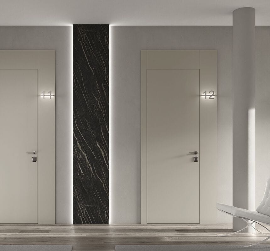 Деревянная огнестойкая роторная дверь Venus Design отель ARCH-00090385 - Вид №1