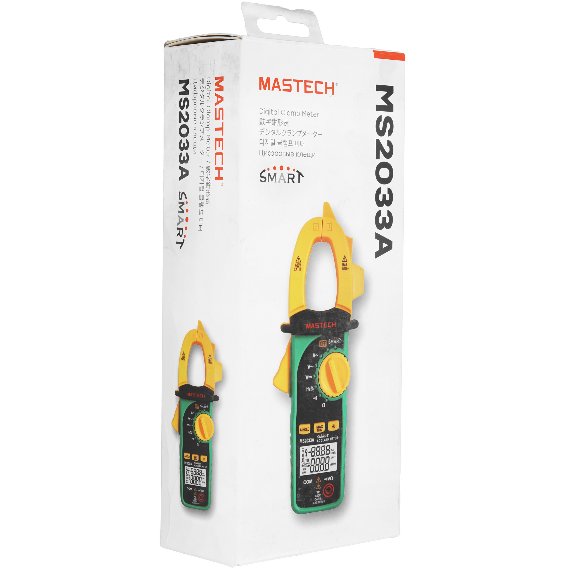 Клещи токоизмерительные MASTECH MS2033A SMART 9110933 STDN-0015303 - Вид №7