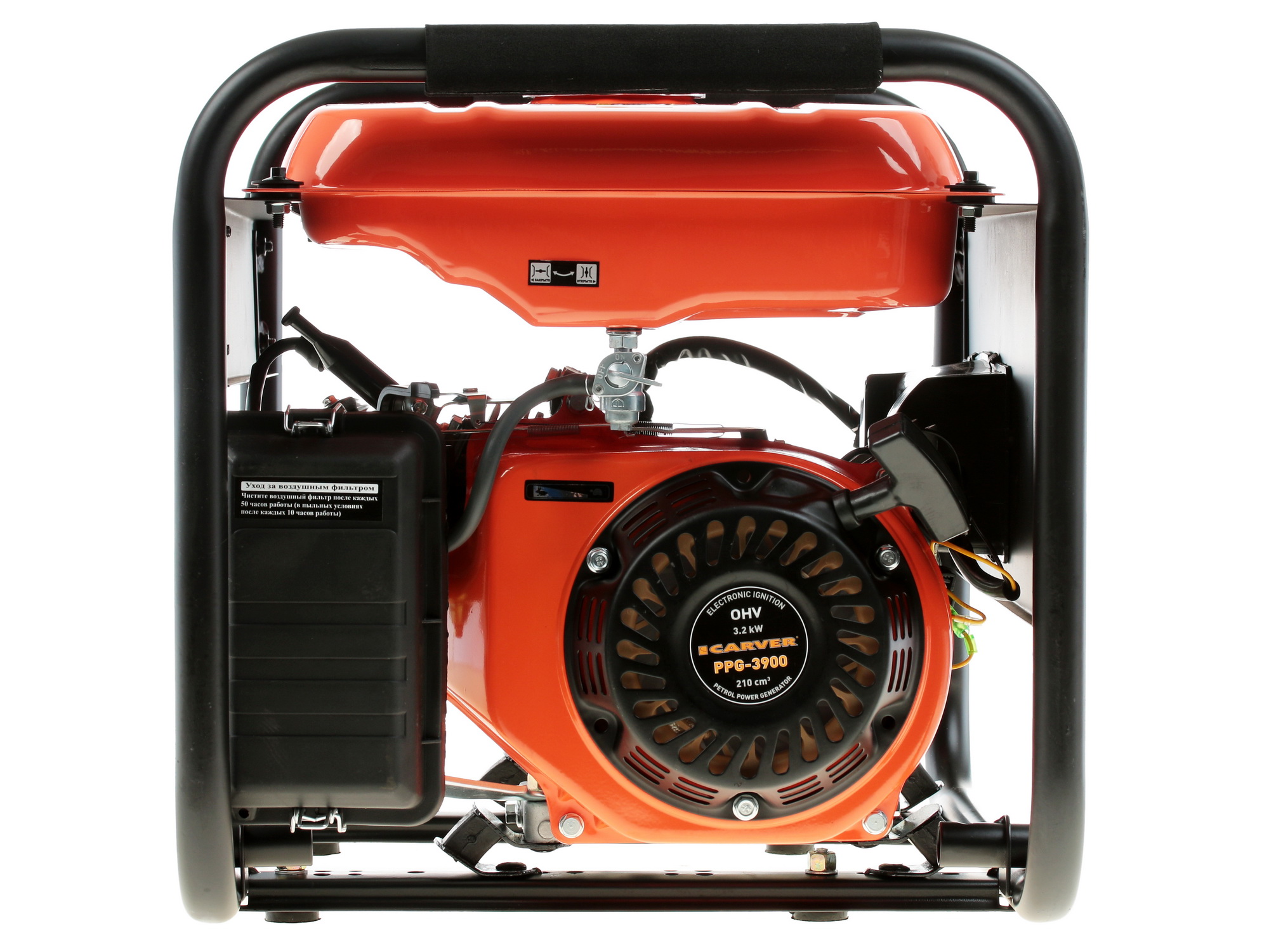 Электрогенератор   бензиновый Carver PPG-3900 1081879 STDN-0065067 - Вид №6