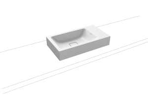 Умывальник KALDEWEI Сталь эмалированная 3074 258 альпийский белый матовый