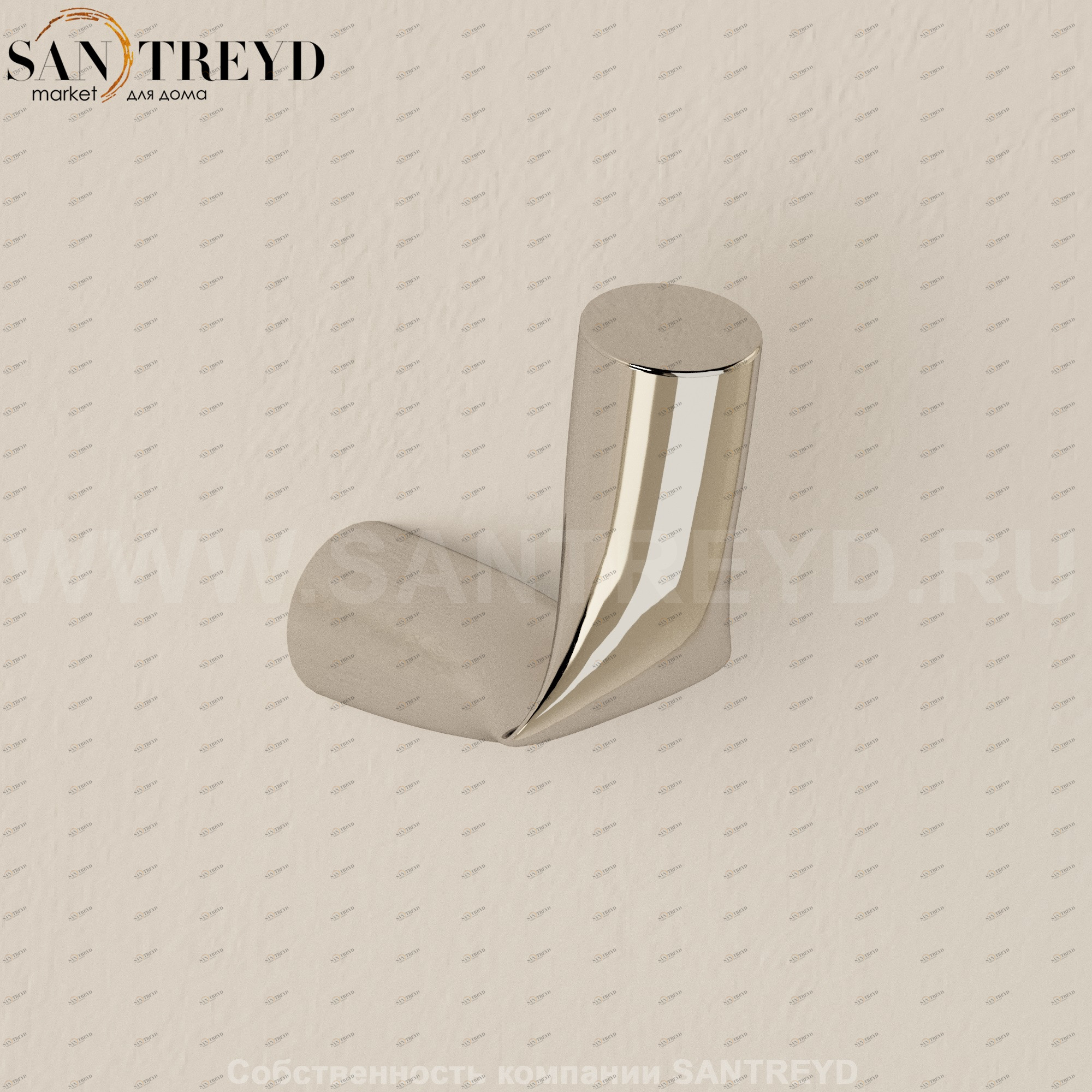 Flaminia FOLD Крючок хромированный FLPA.CR Ceramica Flaminia FLPACR