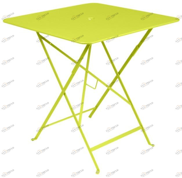 Fermob Складной квадратный садовый стол из стали Bistro+ 0211 - 0212