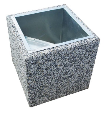 11699 КАРОЛИНА, урна из бетона LAB.Space  - Вид №1