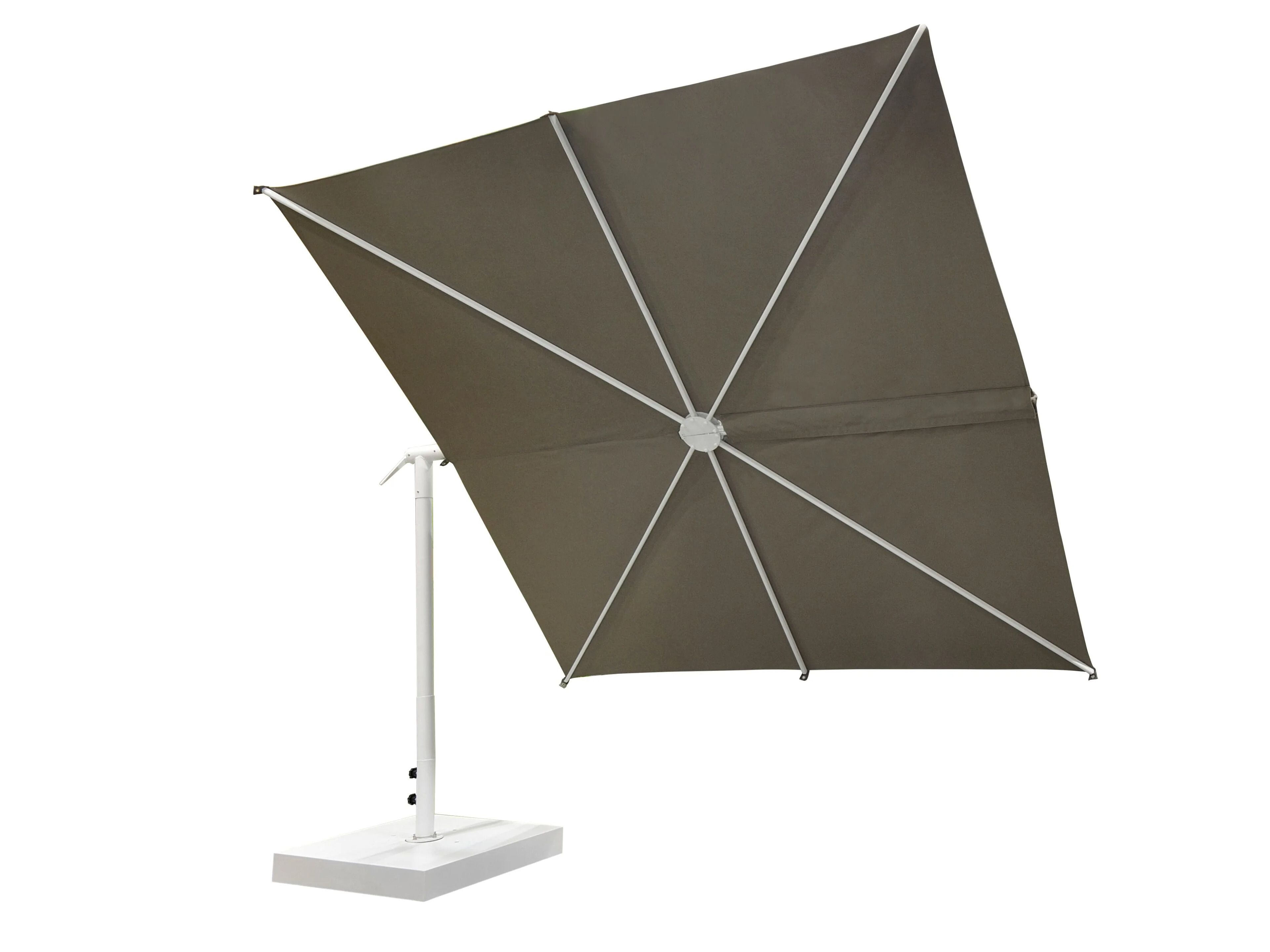Алюминиевый поворотный зонтик с порошковым покрытием Scolaro Parasol Alba ARCH-00055429 - Вид №3