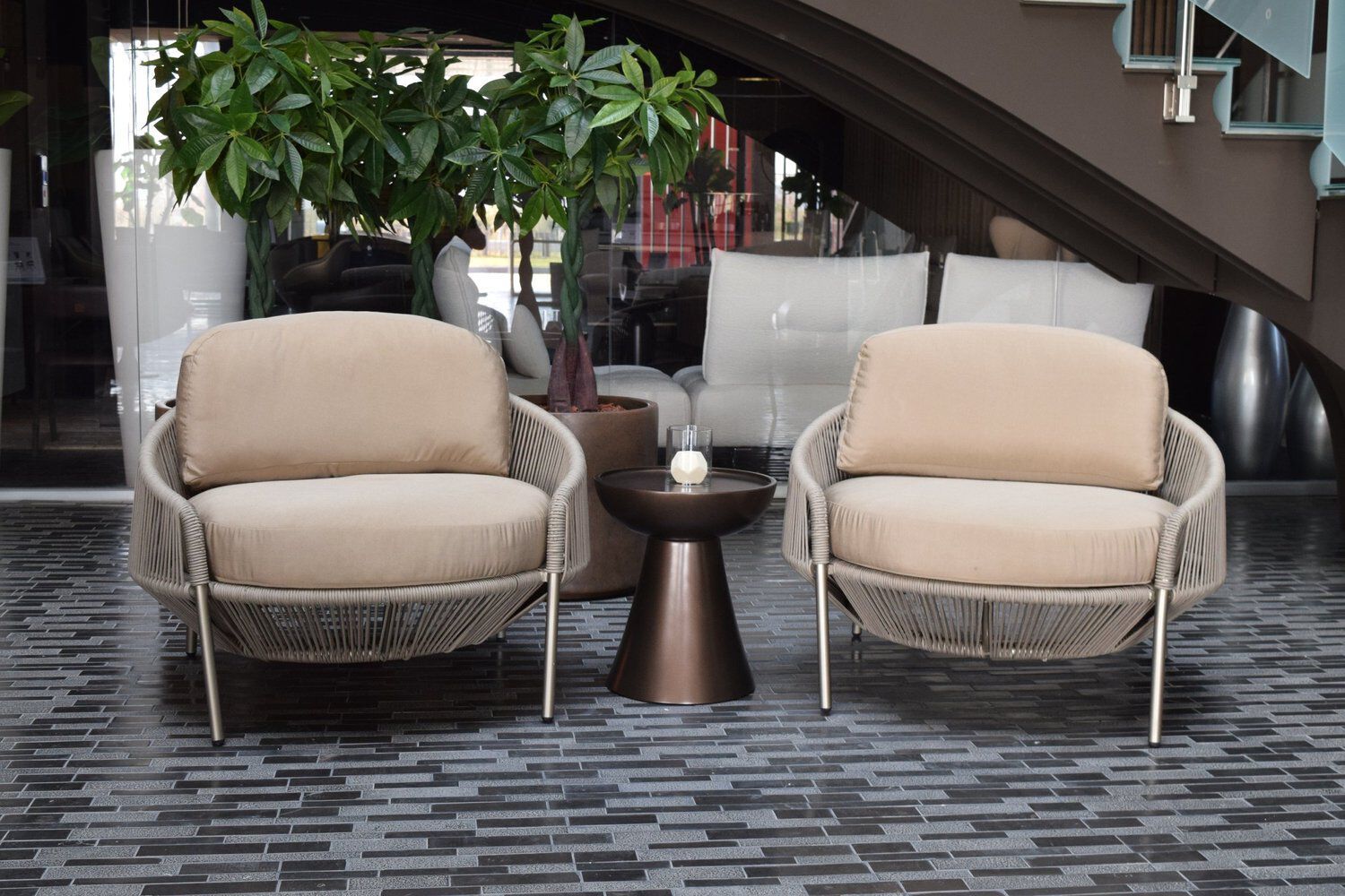 Тканевое садовое кресло с подлокотниками ABLE Sunray ARCH-00125641 - Вид №8