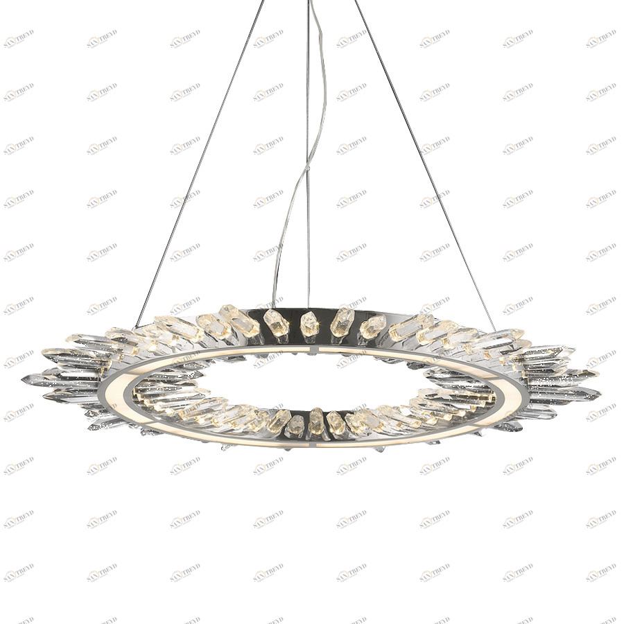 Люстра Aspen nickel от Delight Collection никель P98021L nickel DELIGHT ДИЗАЙНЕРСКИЕ 247076 Никель 