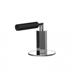 N547  Ручка VENEZIA левая, с рычагомс черной вставкой для артикулов: N404S - N504S - N405SW - N458SB - N413SB - N513SB - N509S - N411SB - N465S - N565S - N467S - N567S - N580SB  Fantini Rubinetti VENEZIA