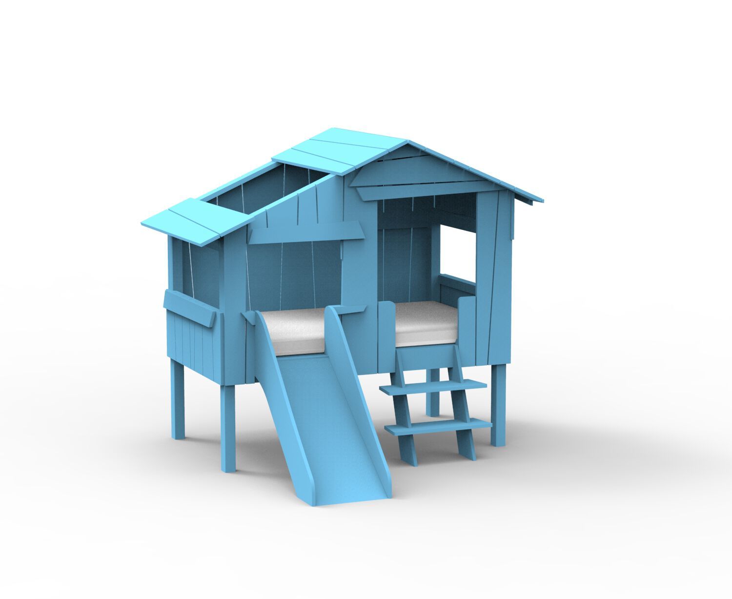 Кровать-чердак из МДФ Mathy by Bols TREEHOUSE BEDS &amp ARCH-00114895 - Вид №13