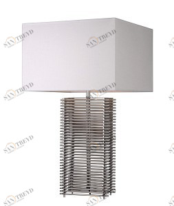 Настольная лампа Chelsea Metal от RVAstley 5407 RVASTLEY ИНТЕРЬЕРНЫЕ 061792 Белый;хром 