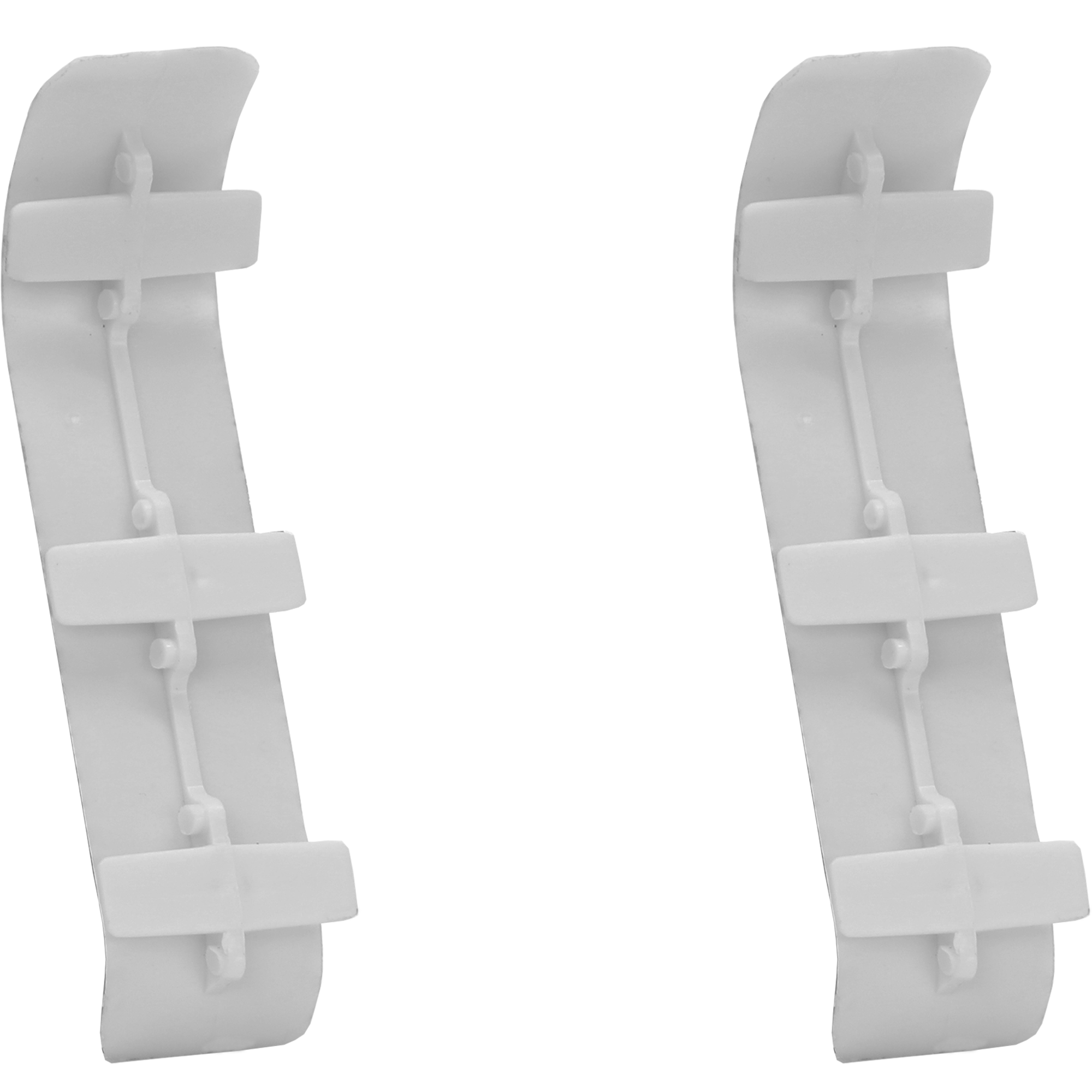 83411498 Соединитель белый матовый 70 мм 2 шт. STLM-0041101 Santreyd  - Вид №1