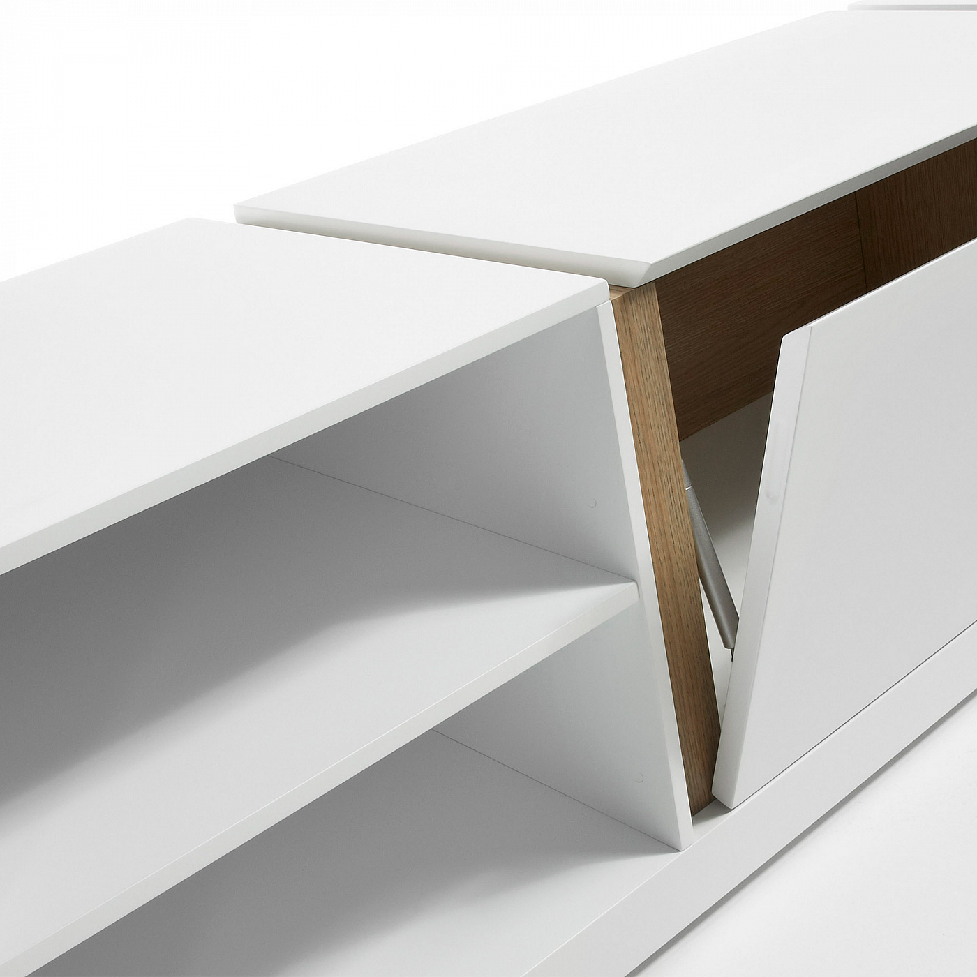 035192 Тумба под ТВ QU 140 белая La Forma De 