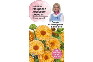 19489284 Семена Календула Лососево-розовая махровая 0.3 г 119246 ОКТЯБРИНА ГАНИЧКИНА