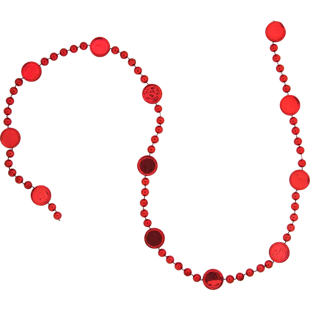 Гирлянда пластиковая 180 см цвет красный Santreyd STLM-2162256