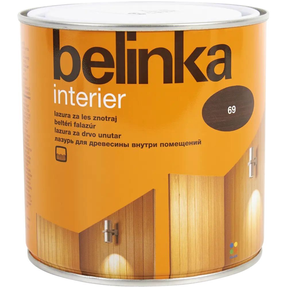 Покрытие защитно-декоративное для дерева Belinka Interier цвет горячий шоколад 0.75 л STLM-2054025