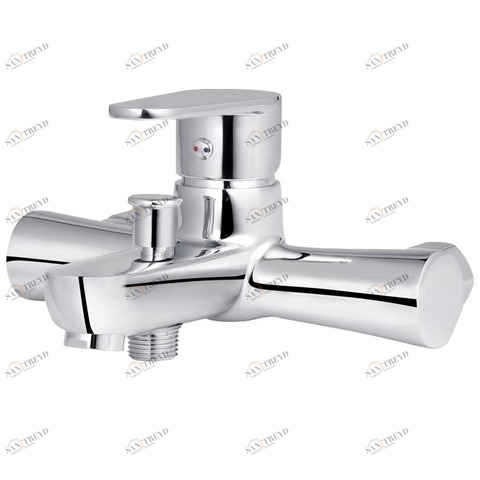 Orange OneLife P05-100cr Полимерный смеситель для ванны/душа без душевого набора, цвет: хром Хром sun-id-1517247