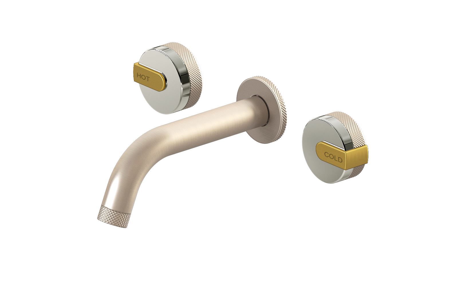 E-11530-R1PC-L1BAU-SN Смеситель для умывальника из 19,1см носикем (внешняя часть) GRAFF MOD+