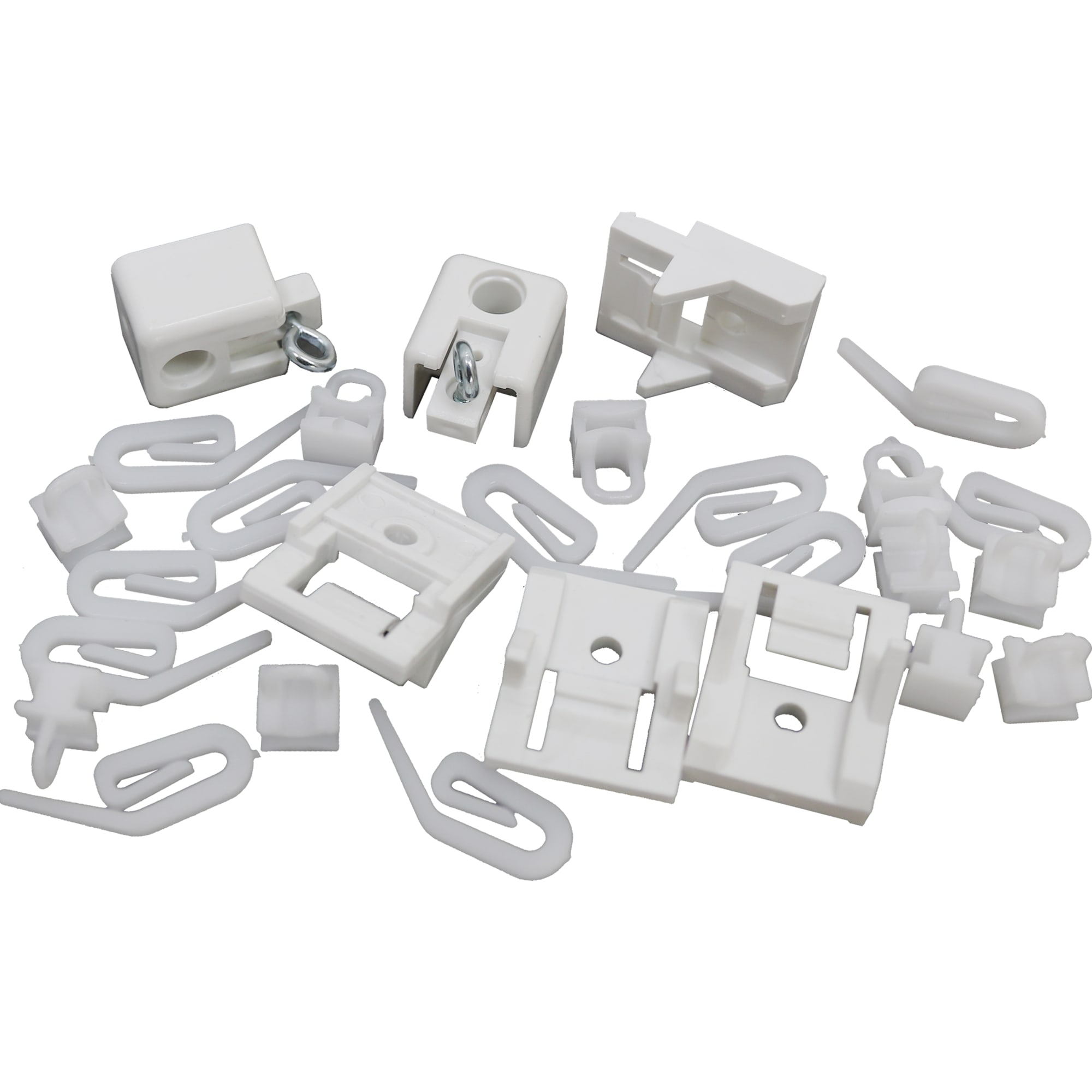 85590816 Монтажный комплект для однополосного профиля 200 см пластик цвет белый Santreyd 