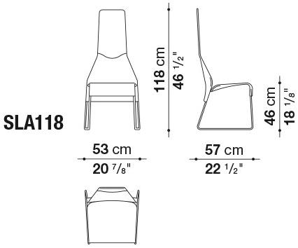 B&B Italia Санки из ткани с высокой спинкой Lazy '05 sun-id-1476291 - Вид №7
