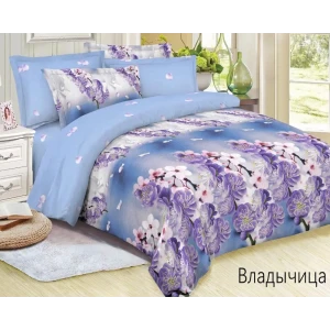 91336334 Комплект постельного белья Эльф Felicita 1175-Владычица, двуспальный, полиэстер, разноцветный STLM-1021260
