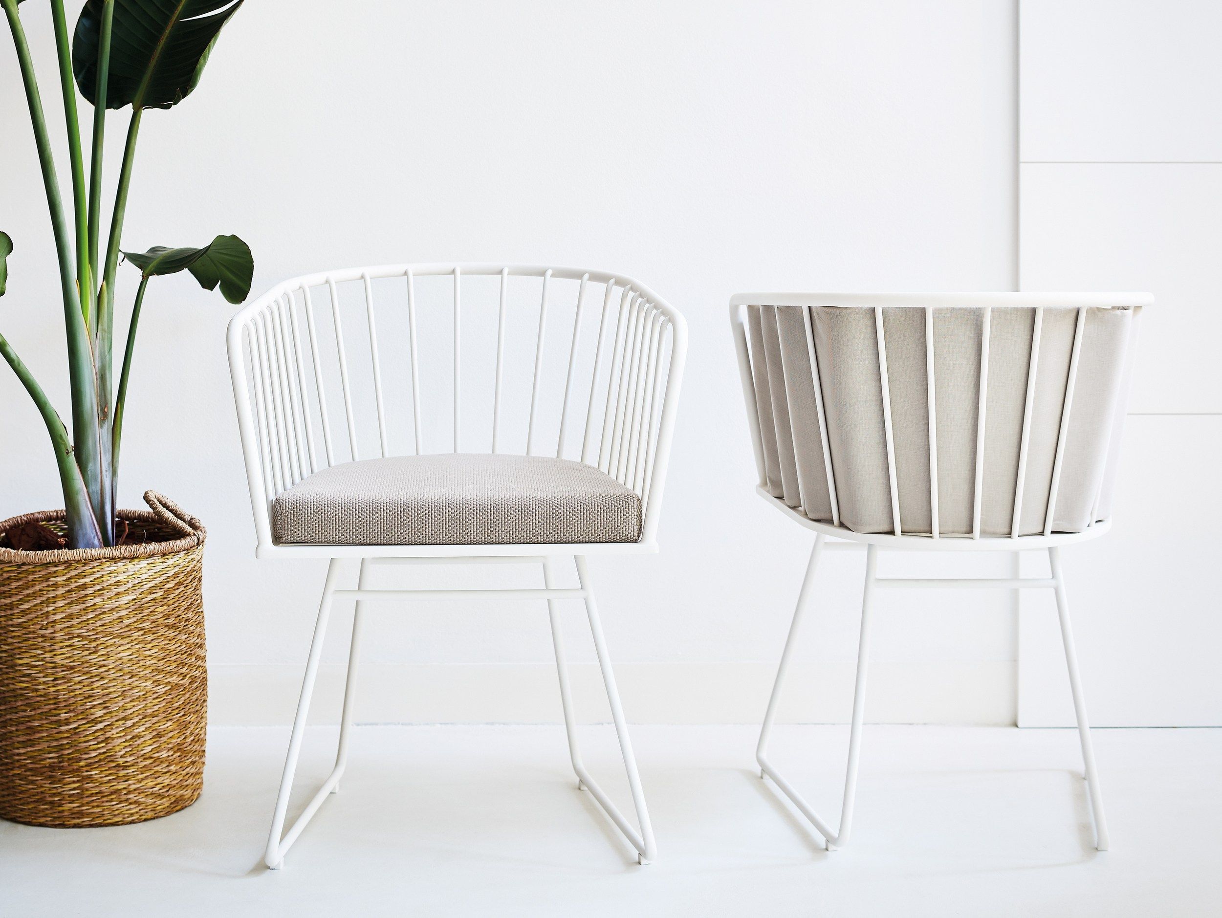 Алюминиевый стул с подлокотниками Bivaq Illa ARCH-00092820