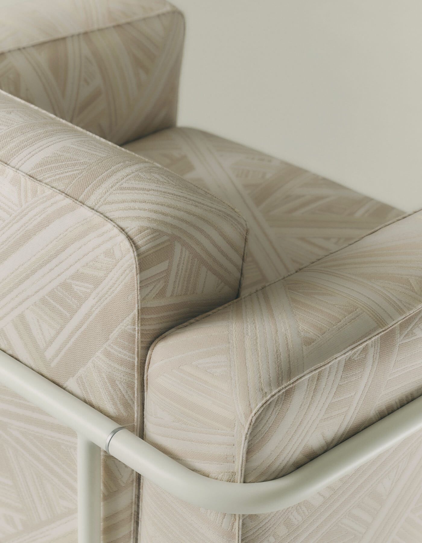 Модульный тканевый садовый диван с полуостровом RODA Extendo ARCH-00127203 - Вид №10