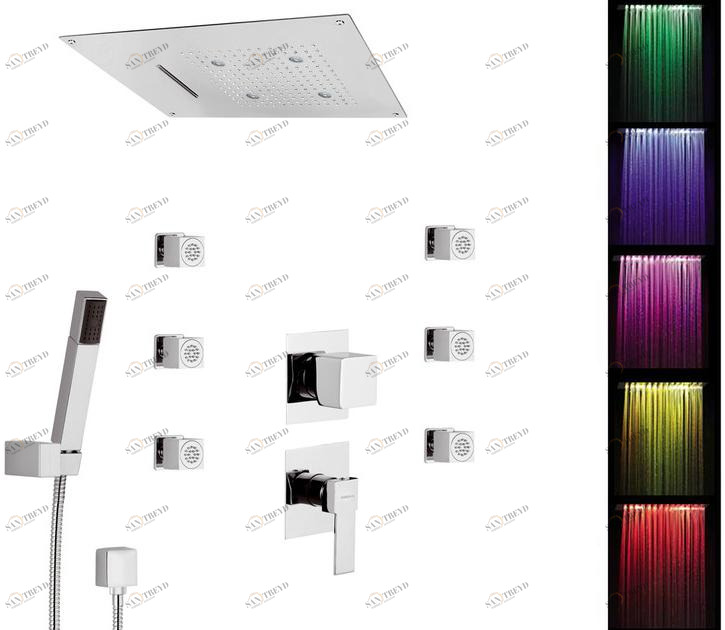 Rubinetterie Mariani Комплект велнес Cromoterapia 17q-l3