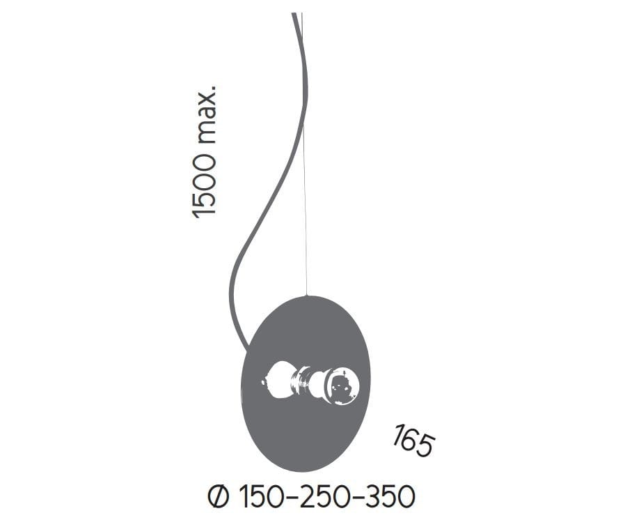 Металлический подвесной светильник Aromas del Campo DISCO 2 ARCH-00076391 - Вид №2