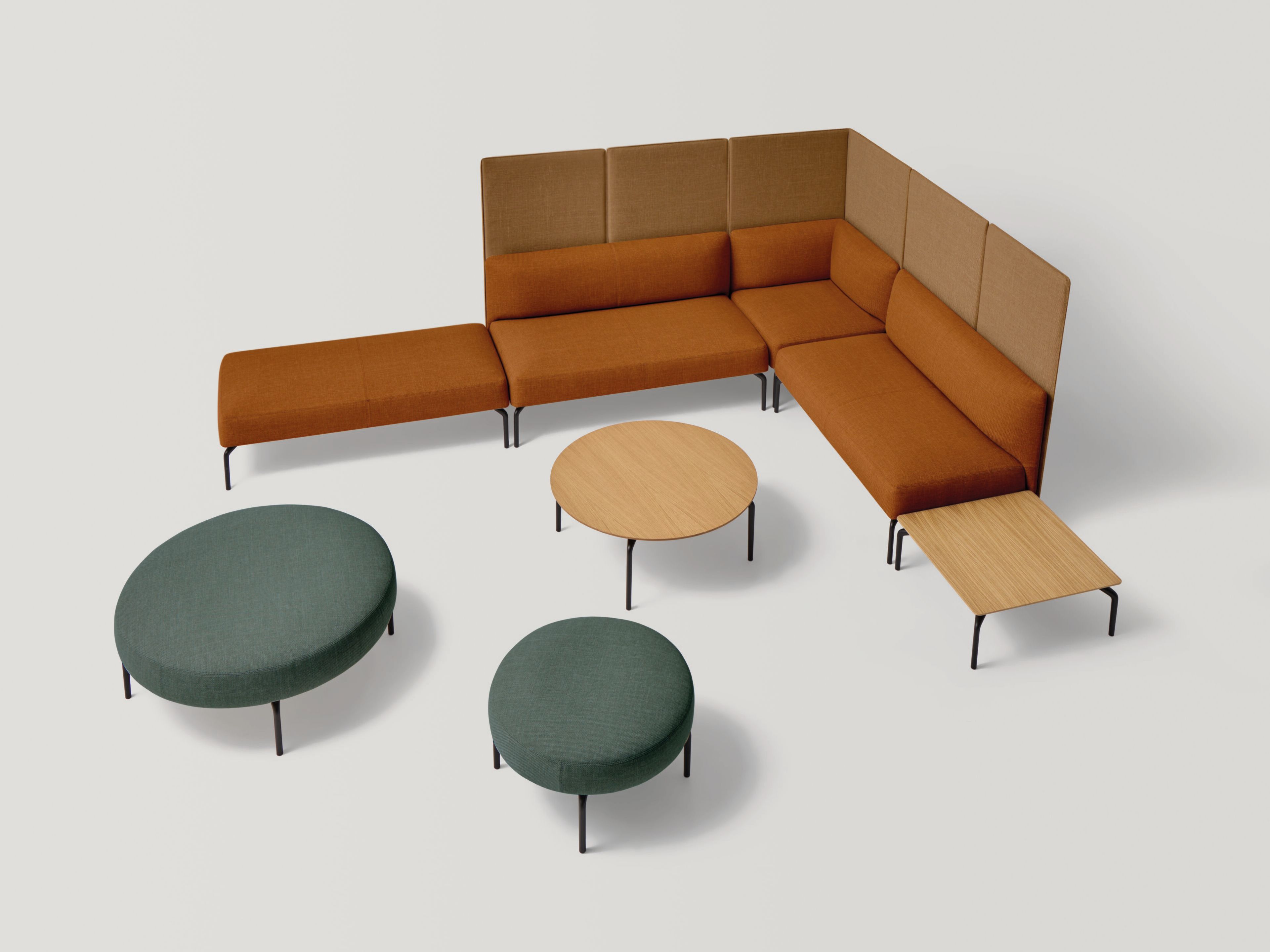 Деревянный квадратный низкий журнальный столик INCLASS Kern ARCH-00034374 - Вид №4