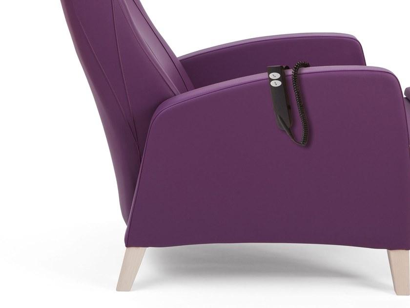 PIAVAL Откидывающееся тканевое кресло с моторизованными функциями Relax bed | health & care 25-63/1lef - Вид №5