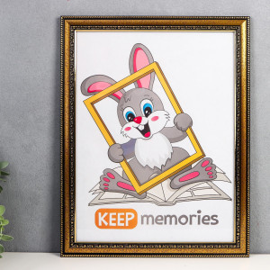 90335440 Рамка 3595057, 30х40 см, пластик, цвет золотистый Keep memories STLM-0189628 KEEP MEMORIES