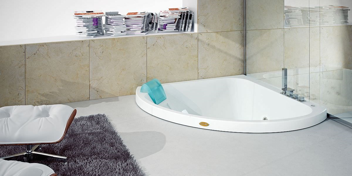 Ванна с гидромассажем "HYDRO TOP" Aquasoul Corner 140 встроенная 9443-711 Jacuzzi 9443711 - Вид №1