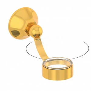 C06-515 C06-515 Настенный держатель для мыльницы ШАРЛЕТИ Cristal & Bronze CHARLÉTY