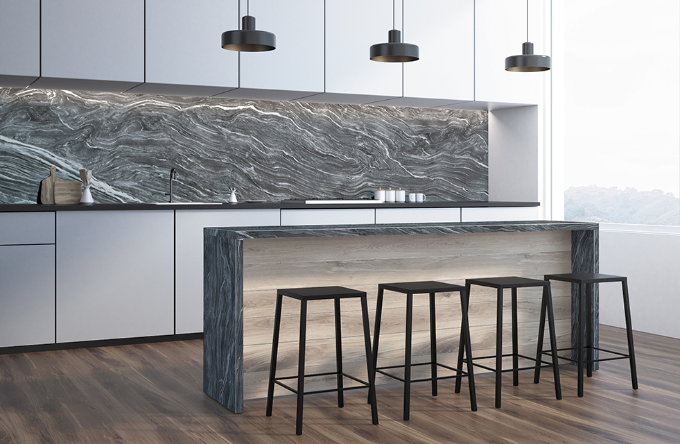 Столешницы для кухни - Оушен блэк LIGRON LIST314 1838 - Вид №31