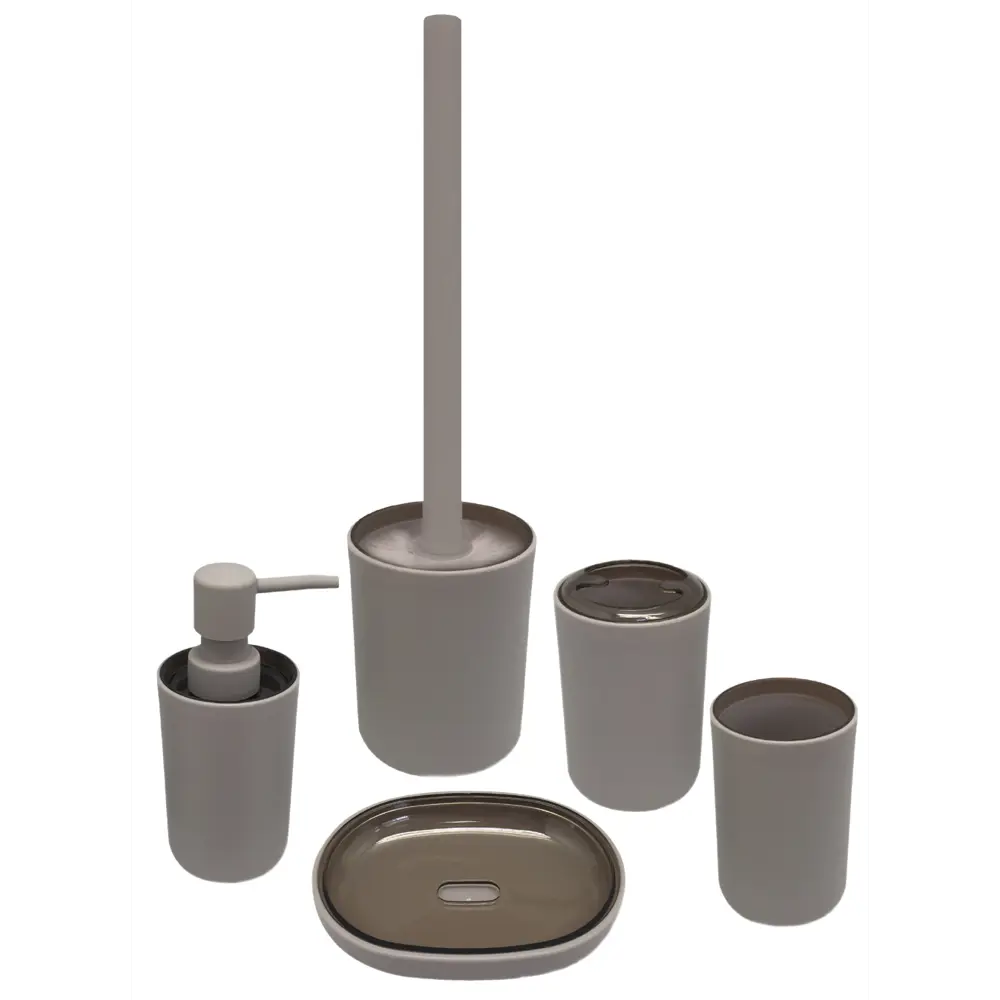 Дозатор для жидкого мыла настольный Vidage «Parma» пластик цвет бежевый STLM-2081134 - Вид №1