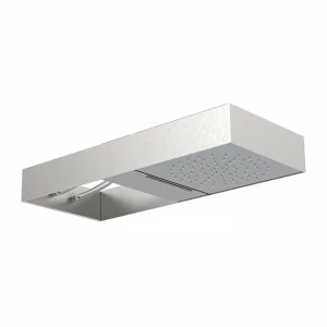 F2992S Верхний душ Moove для настенного монтажа брашированная нержавеющая сталь FIMA CARLO FRATTINI Wellness