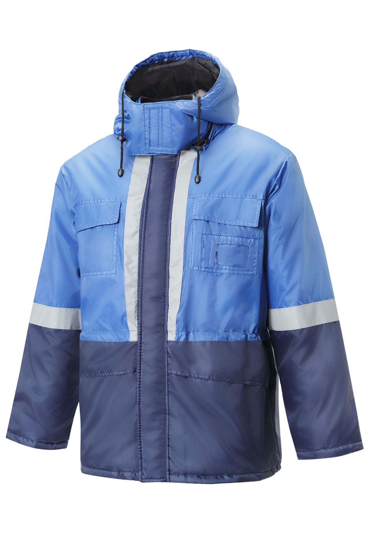 5033055 Костюм СУРГУТ утепленный ткань Оксфорд темно-синий василек  Зимняя спецодежда  размер 44-46/182-188  - Вид №1