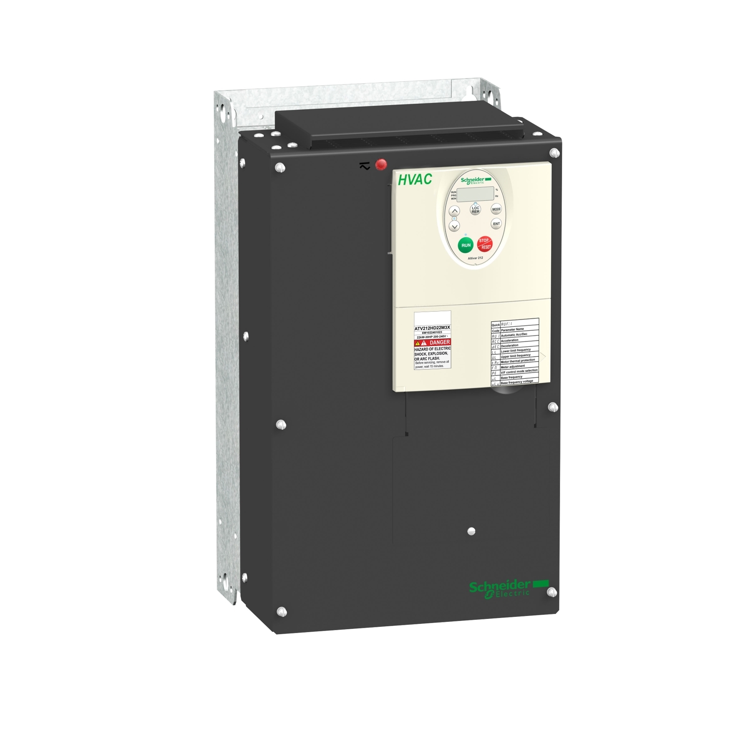 ATV212HD22M3X ПРЕОБР ЧАСТОТЫ ATV212 22 КВТ 240В IP21 Schneider Electric ПЧ 0-90кВт Altivar Process/212/340/61/71 