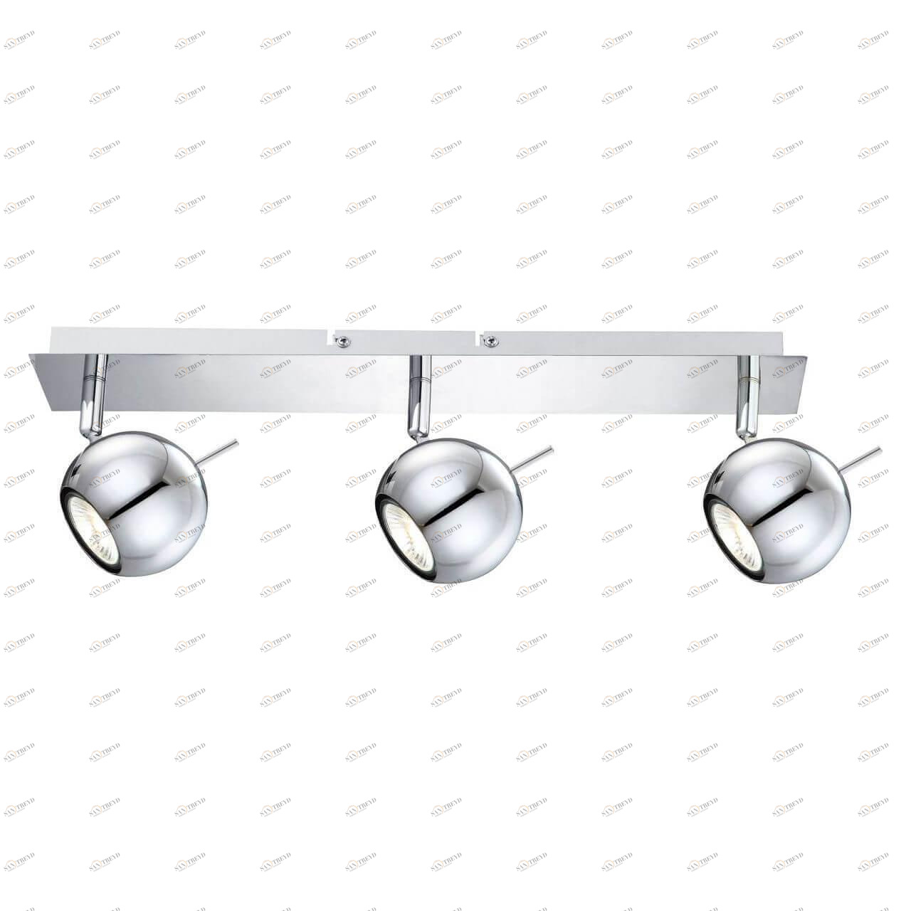 Светодиодный спот цвета хром Globo Oberon 57881-3L GLOBO OBERON 00-3891860 Хром Ceramica Globo