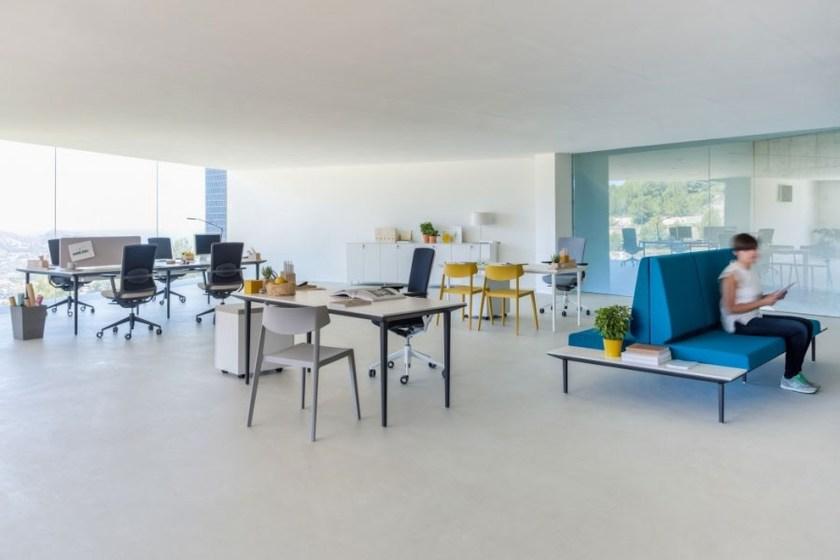 ACTIU Прямоугольный стол из алюминия Longo sun-id-1475801 - Вид №9