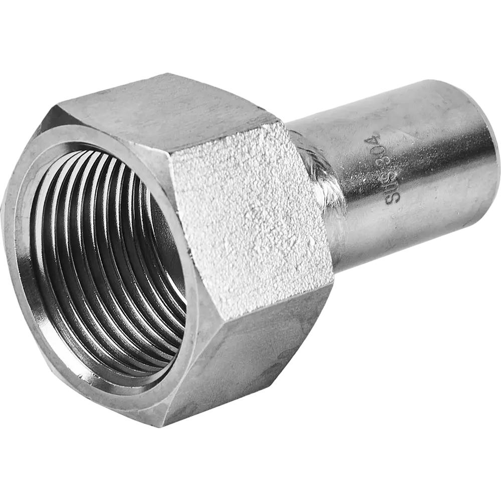 Муфта переходная Rommer 1"x22 мм НПр-ВР нержавеющая сталь 88011244 STLM-2056521  - Вид №1