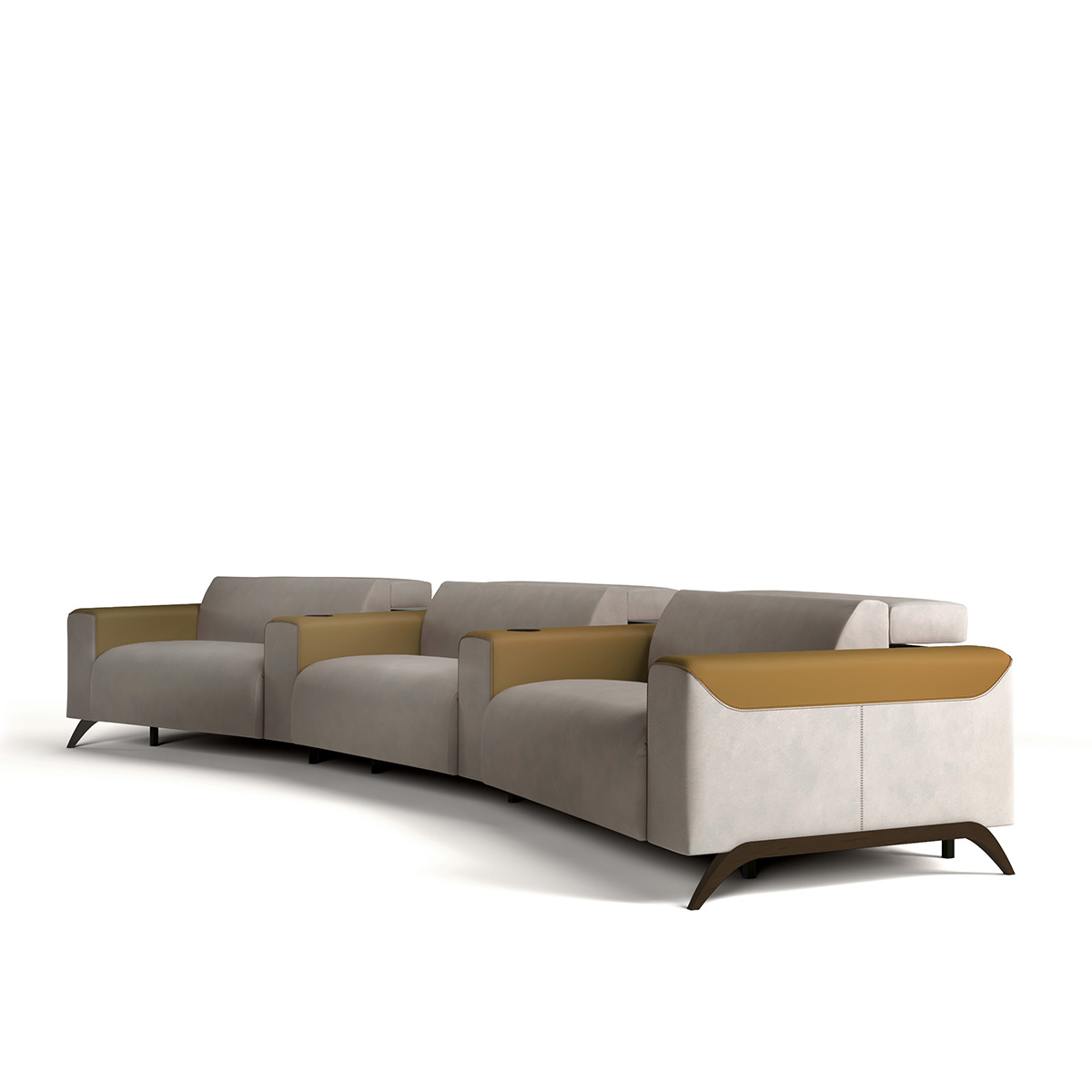 Изогнутый диван Атланта Atlanta E4120 Coleccion Alexandra