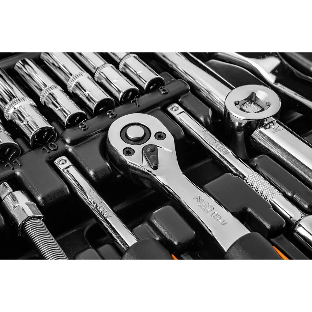Набор торцевых головок Neo 111 предметов, 1/2”, 1/4” Neò STLM-2086967 - Вид №4