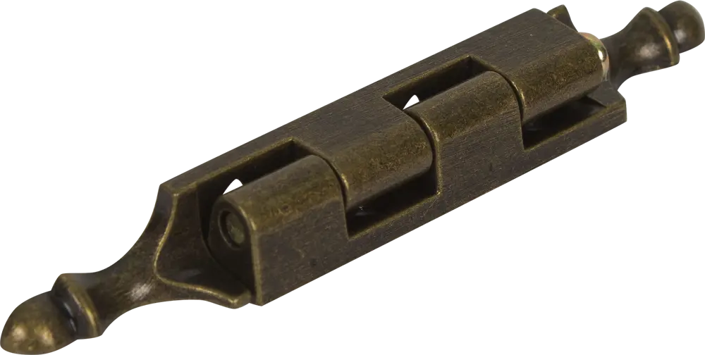 Мебельная петля Amig 557 бронза с винтажным дизайном 79x40 мм 14247450