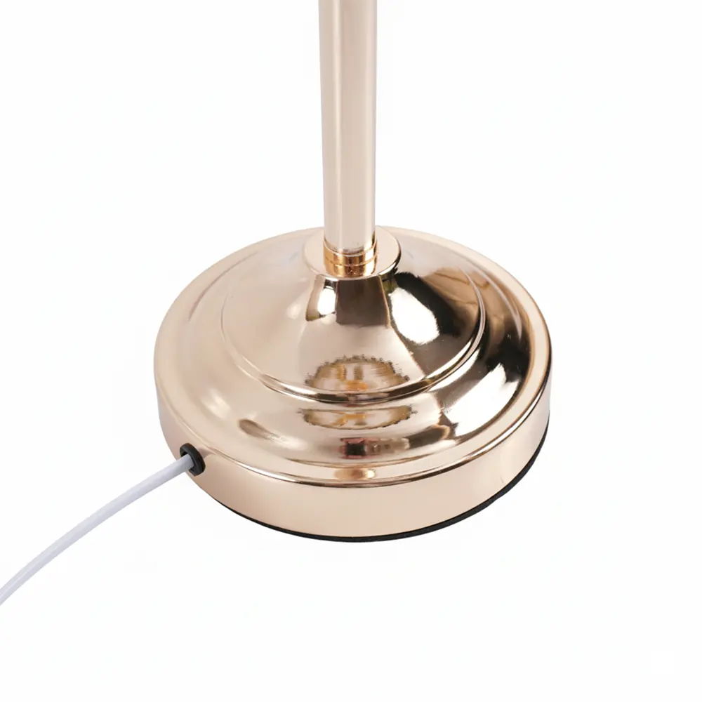 Настольная лампа Estares Frida цвет золото STLM-2148954 - Вид №3